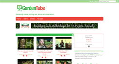 Desktop Screenshot of gardentube.com